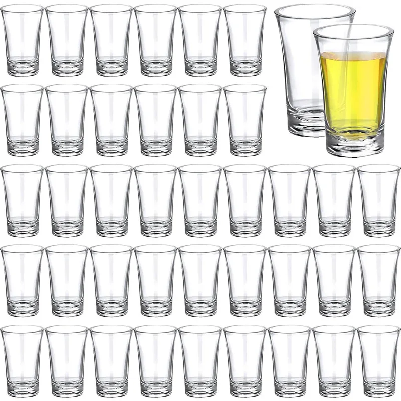 Espresso Shot Glass - 1.2oz Akrilik Shot Bardağı Toplu Set,
