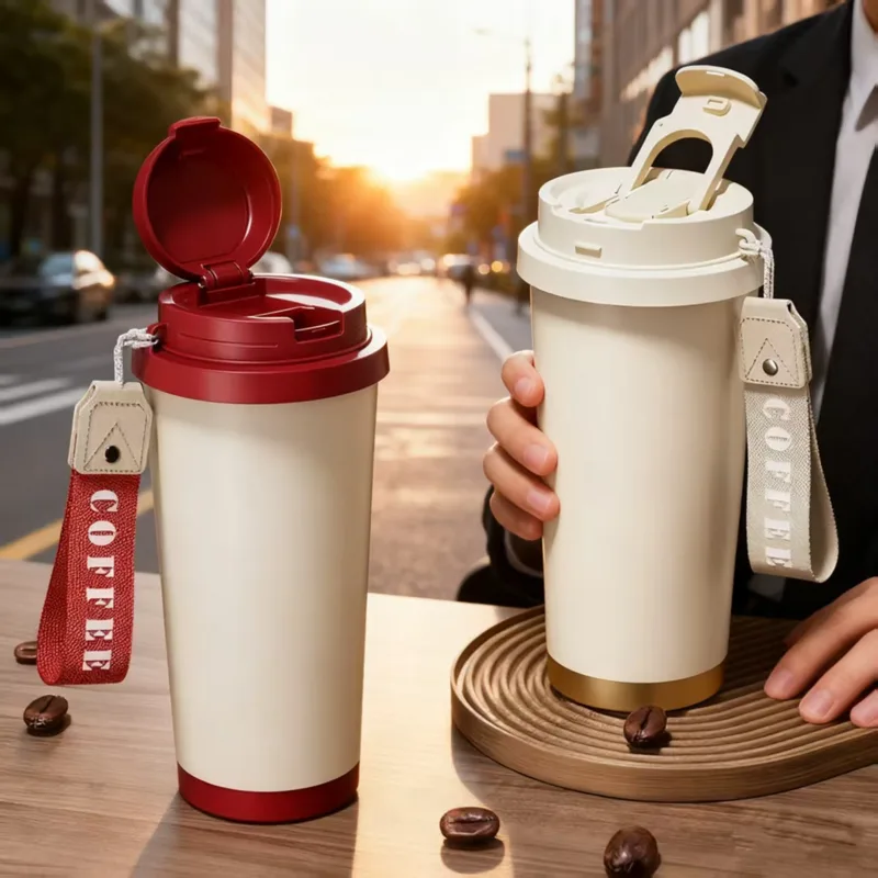 Coffee Equipment Names - Özel Logo İsimli Termos 500ML Vakumlu