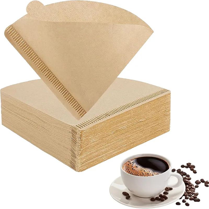 Coffee Equipment Cleaner - 100Pcs Coffee Filter Papers(1-4 Cups) Disposable