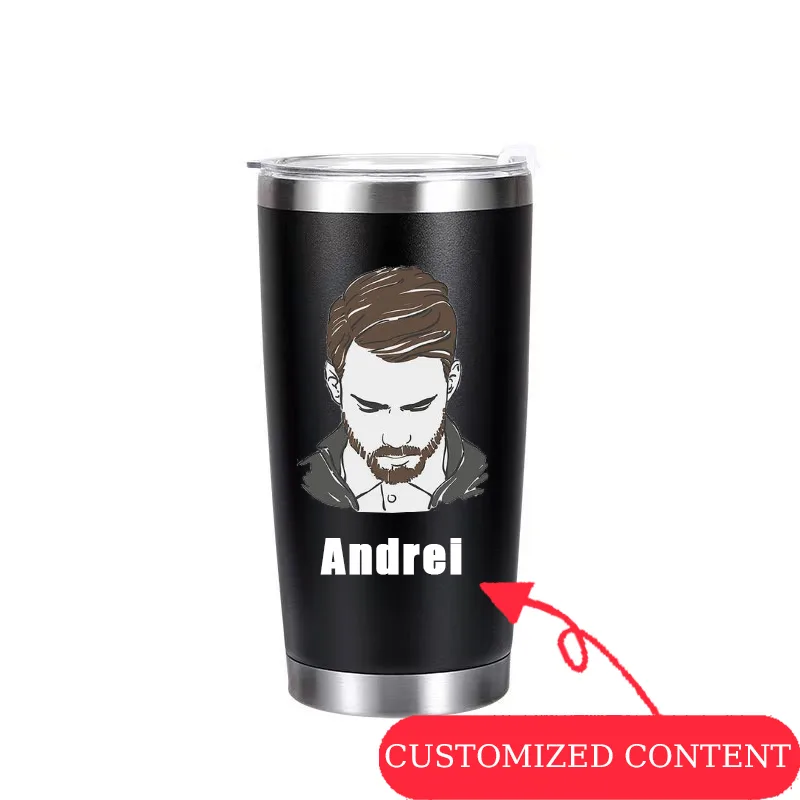 Coffee Equipment Names - Şık paslanmaz çelik bardaklar, desenler ve