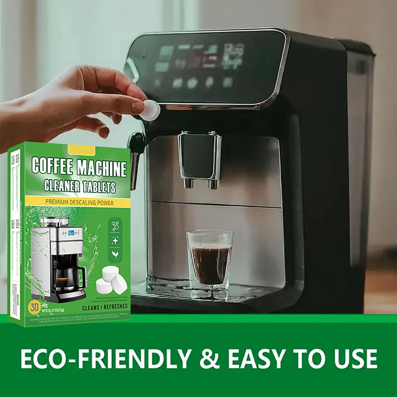 Coffee Equipment Cleaner - Kahve Makinesi Temizleme Tableti Efervesan Tablet