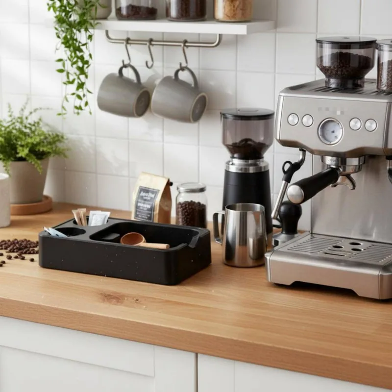 Coffee Knock Box - Knock Box İstasyonu Kolay Temizlenebilir Espresso