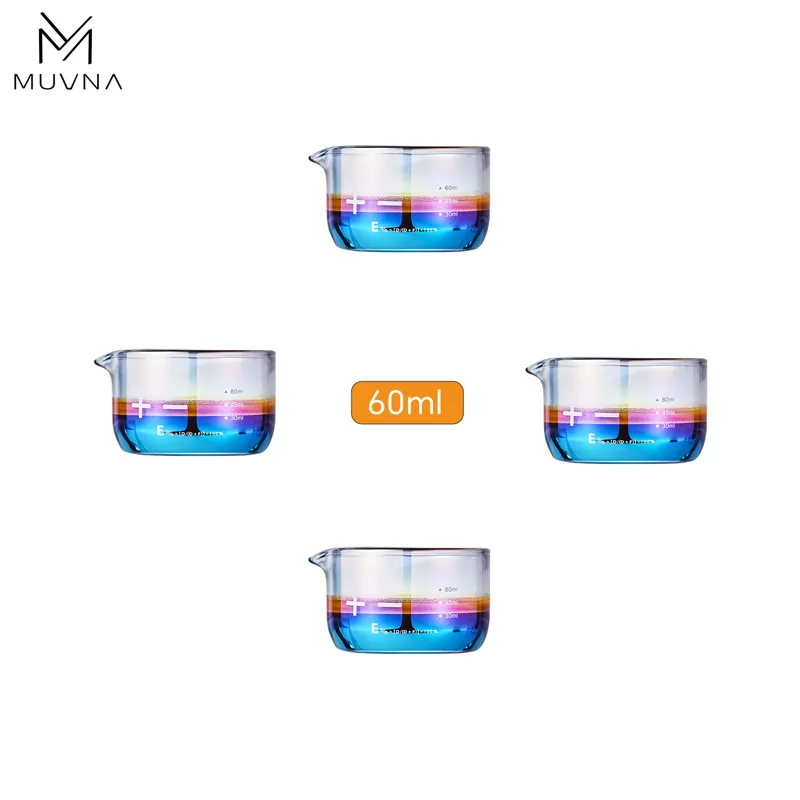 Espresso Shot Glass - Muvna Espresso Fincanları, 60ML/2.11OZ Kahve Fincanları,