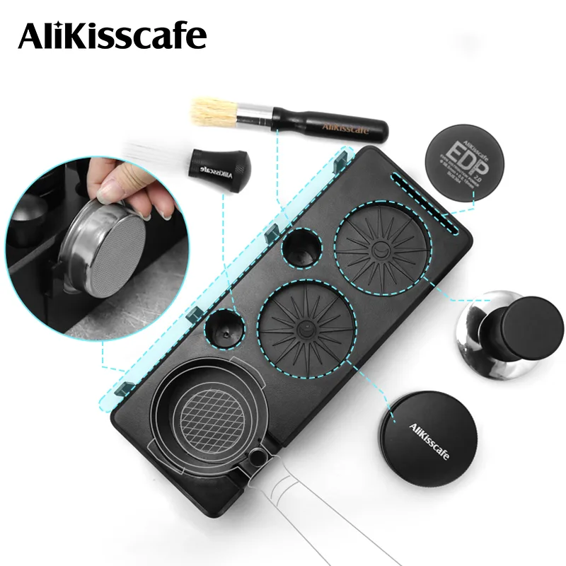 Coffee Equipment Holder - AliKisscafe Kahve Sıkıştırma İstasyonu Portafilter Tutucu