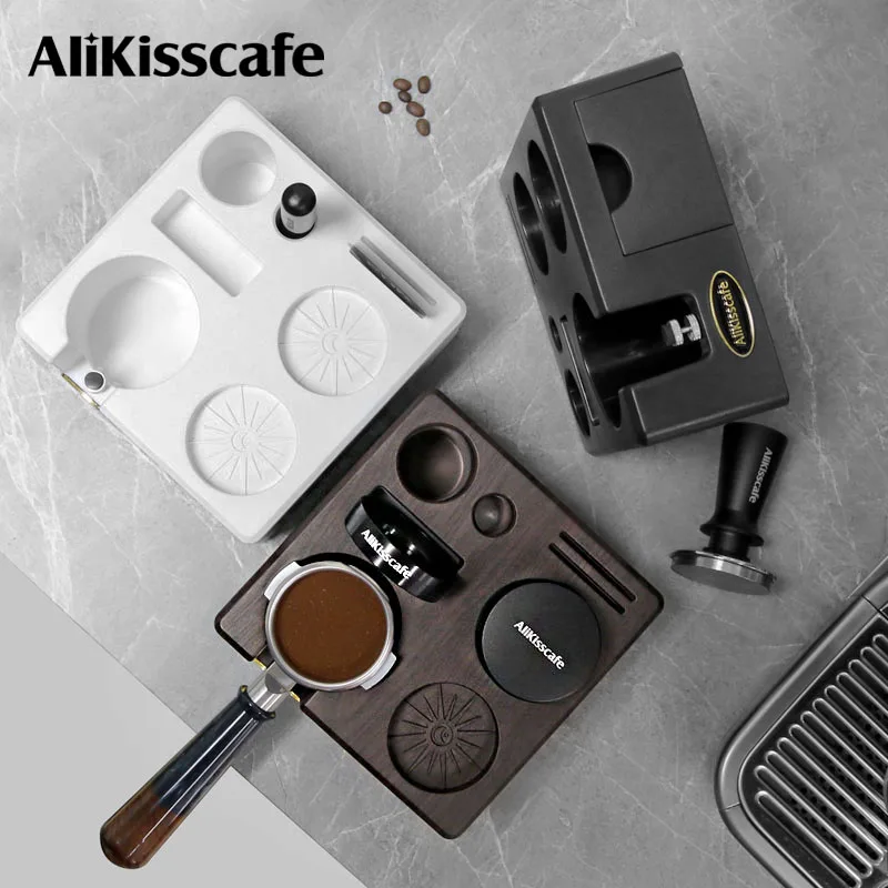 Coffee Equipment Holder - AliKisscafe Kahve Sıkıştırma İstasyonu Portafilter Tutucu
