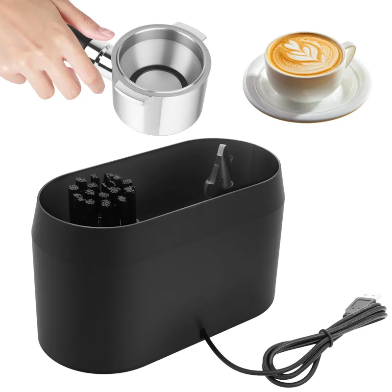 Coffee Equipment Holder - Otomatik Kahve Filtresi Temizleyici Elektrikli Otomatik