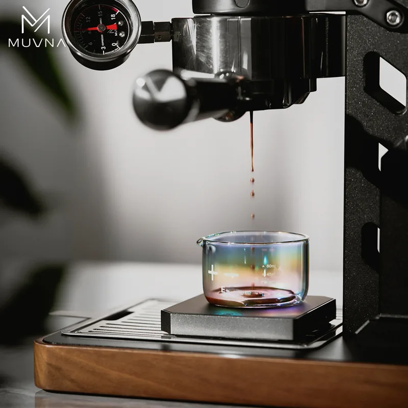 Espresso Shot Glass - MUVNA 100ml Espresso Ölçü Kabı Gökkuşağı