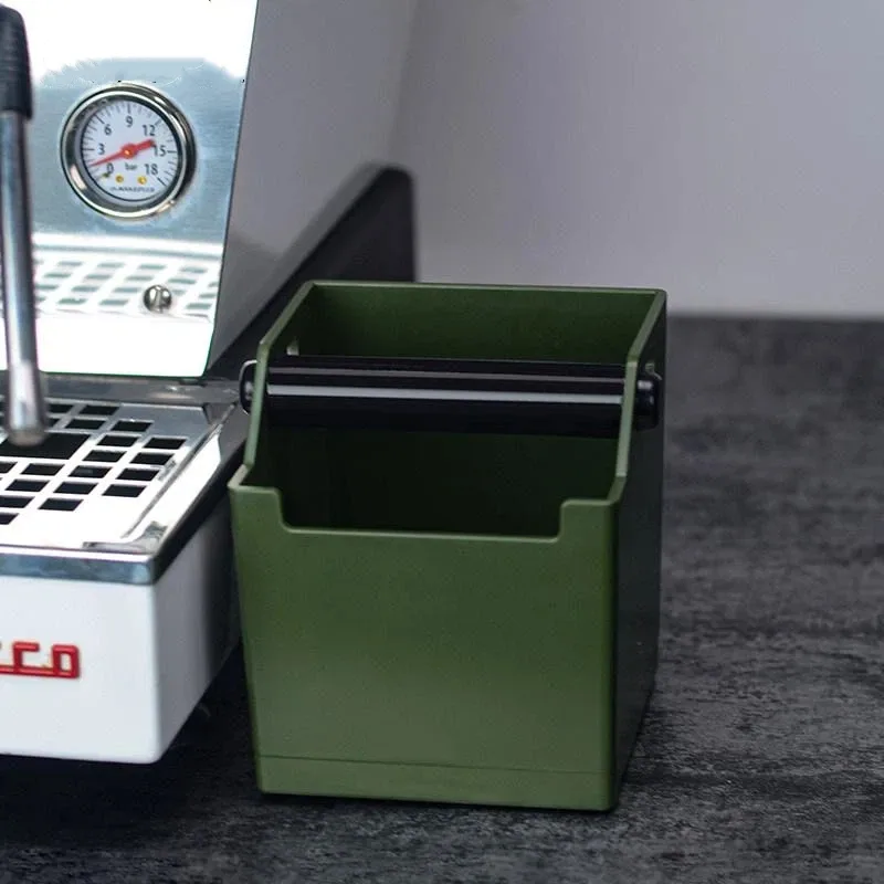 Coffee Knock Box - Espresso Kahve Atık Kutusu Kaymaz Çöp