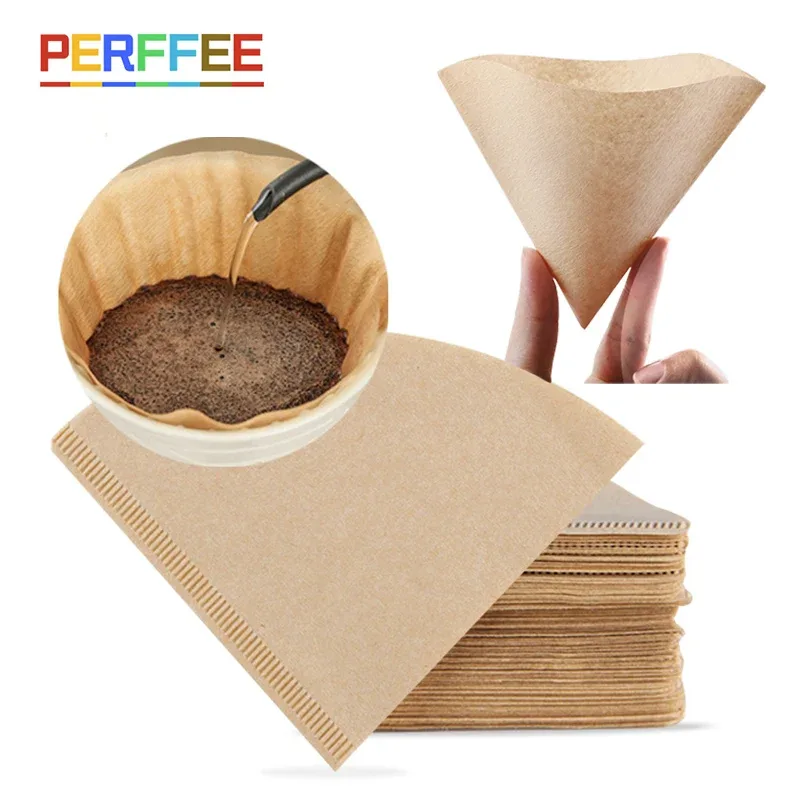 Coffee Equipment Cleaner - Filtre Kağıdı 01 02 V Şekli