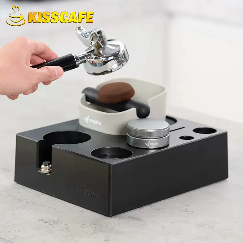 Coffee Knock Box - Kahve sabotaj istasyonu Mat Portafilter standı
