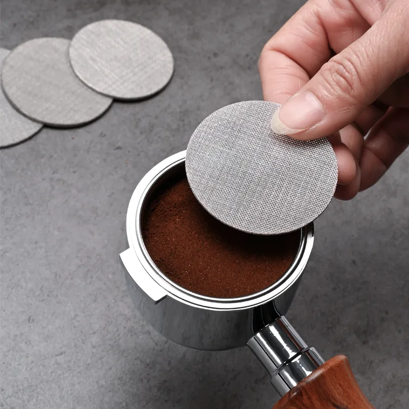 Puck Screen Mesh - Yeniden kullanılabilir Espresso Puck Ekran Filtresi