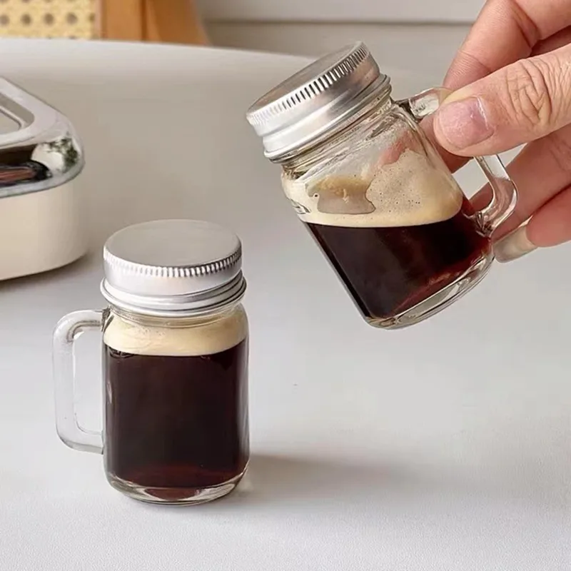 Espresso Shot Glass - Reçel bal için 35ml Mini cam