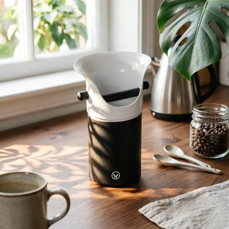 Coffee Knock Box - Kahve Atık Kutusu Geniş Üstlü Espresso