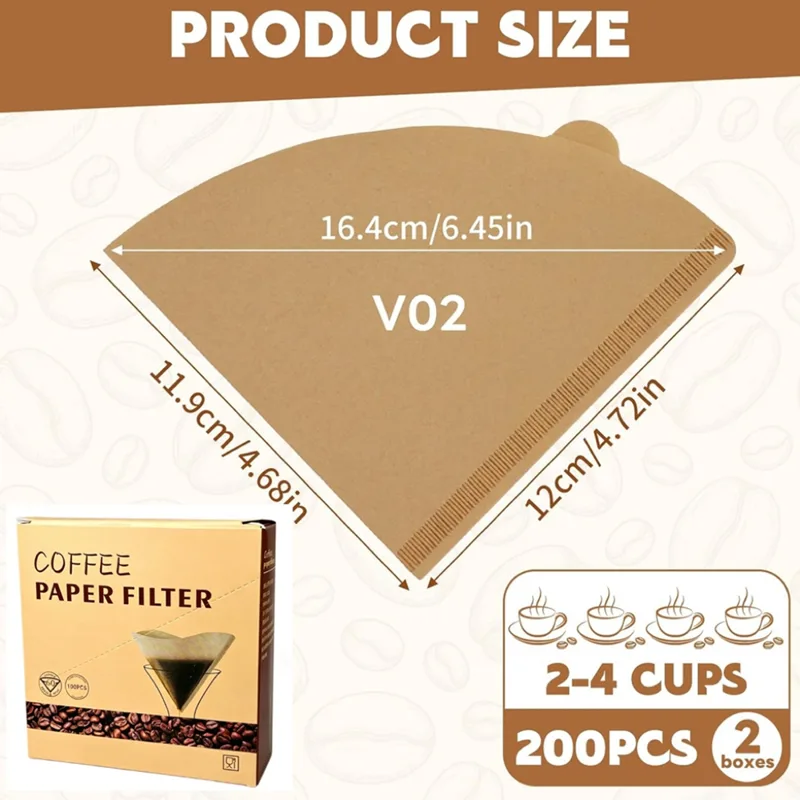 Kahve Filtreleri 200 Adet Koni - Coffee Equipment Cleaner incelemesi ve fiyatı