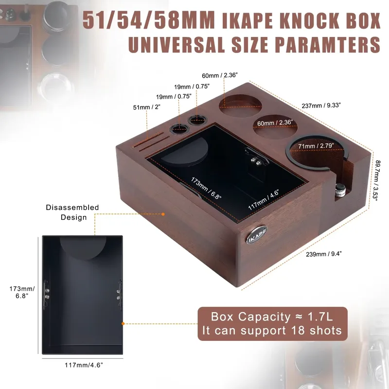 IKAPE V2 Kahve Telvesi Kutusu, - Coffee Knock Box incelemesi ve fiyatı