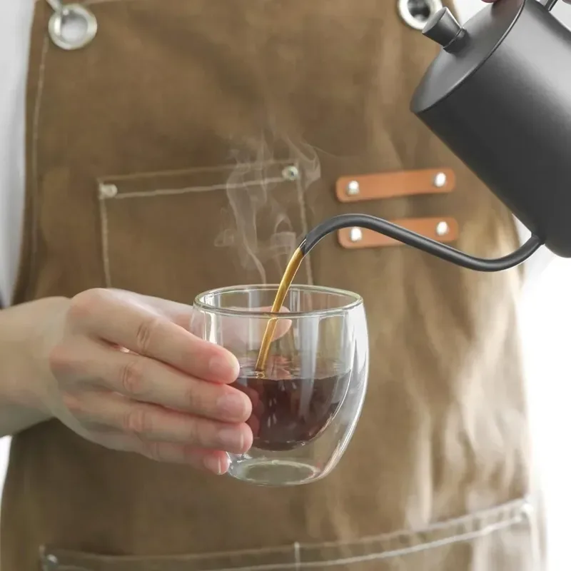 6 adet Temizle Çift Duvar Cam  - Espresso Shot Glass incelemesi ve fiyatı