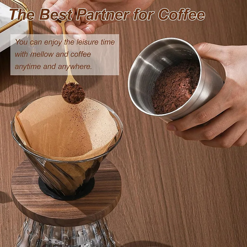 100Pcs Coffee Filter Papers(1- - Coffee Equipment Cleaner incelemesi ve fiyatı