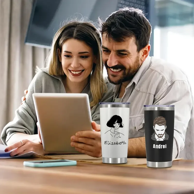 Şık paslanmaz çelik bardaklar, - Coffee Equipment Names incelemesi ve fiyatı