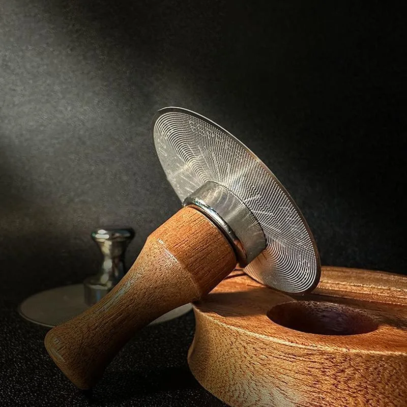 Espresso Puck Ekranı Ahşap Sap - Puck Screen Mesh incelemesi ve fiyatı