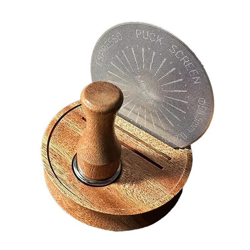 Espresso Puck Ekranı Ahşap Sap - Puck Screen Mesh incelemesi ve fiyatı