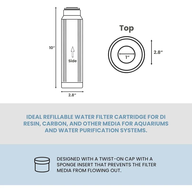 10 x 2.5 Yeniden Doldurulabili - Water Filter Cartridge incelemesi ve fiyatı