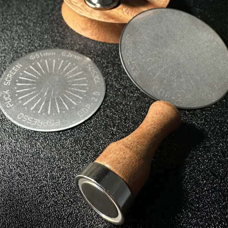 Espresso Puck Ekranı Ahşap Sap - Puck Screen Mesh incelemesi ve fiyatı