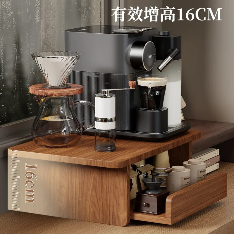 Minimalist Ahşap Kahve Köşe Ra - Coffee Equipment Holder incelemesi ve fiyatı