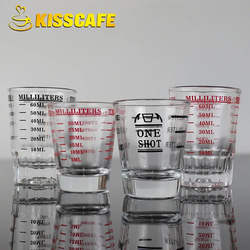 30ML/60ML/90ML cam ölçüm finca - Espresso Shot Glass incelemesi ve fiyatı