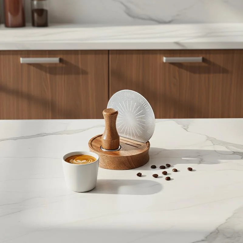 Espresso Puck Ekranı Ahşap Sap - Puck Screen Mesh incelemesi ve fiyatı