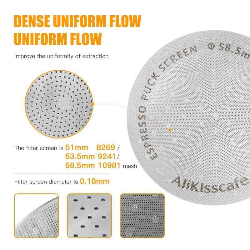 Kahve Puck Ekranı 51mm 53.5mm  - Puck Screen Mesh incelemesi ve fiyatı