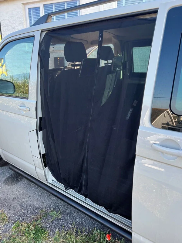 Vw T5 T6 için sürgülü araba ka - Puck Screen Mesh incelemesi ve fiyatı
