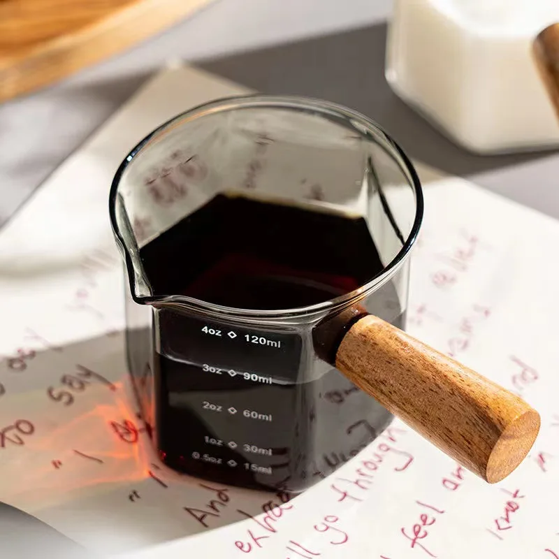 50-250 ml Ahşap Saplı Cam Espr - Espresso Shot Glass incelemesi ve fiyatı